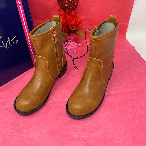 🎁LAST 1 I Love Yo Kids Andrea-05N RustColor Boots - Picture 4 of 6